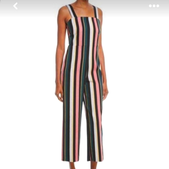 Catherine Malandrino Pants - Super cute spaghetti strap striped romper jumpsuit Catherine Malandrino 2 EUC